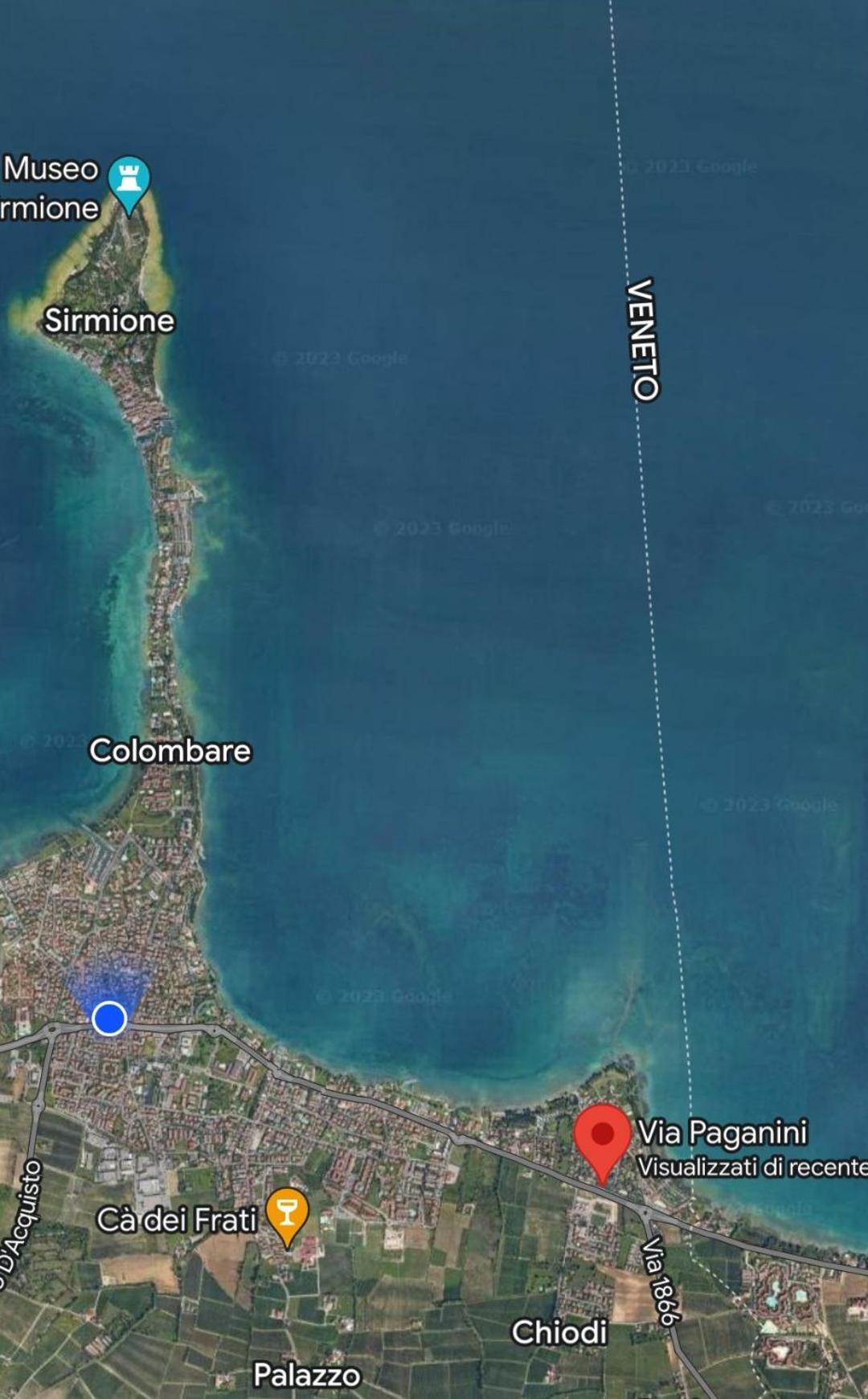 Casa Vittoria Sirmione Punta Gro Con Piscina Apartamento Exterior foto
